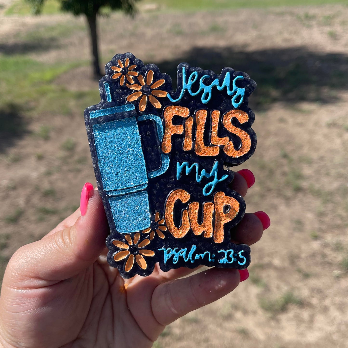 Jesus Fills My Cup Car Freshie